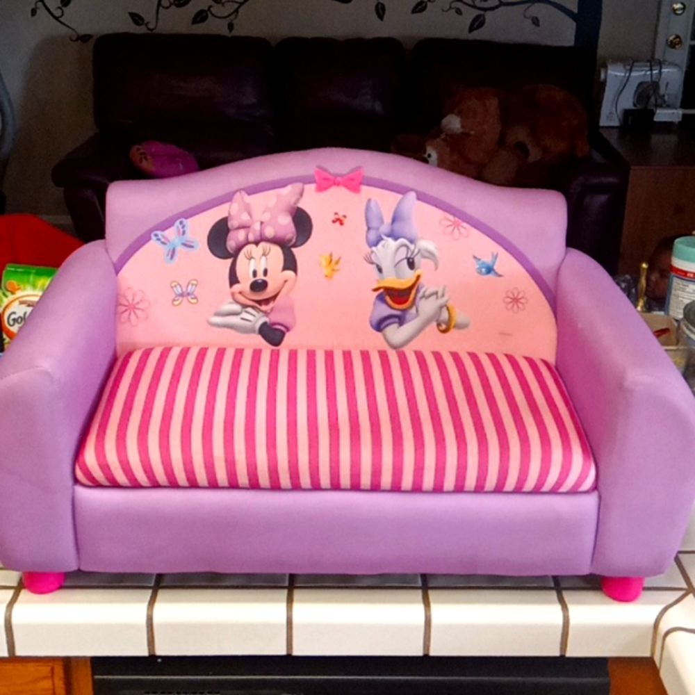 Minnie Mouse Upholstered Sofa